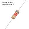 Resistor 8.2 kohm 5% tolerance 0.25 watt (OEM)